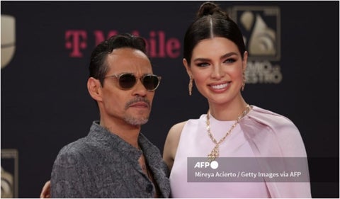 Nadia Ferreira y Marc Anthony