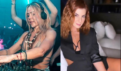 Natalia Paris y Carolina Cruz