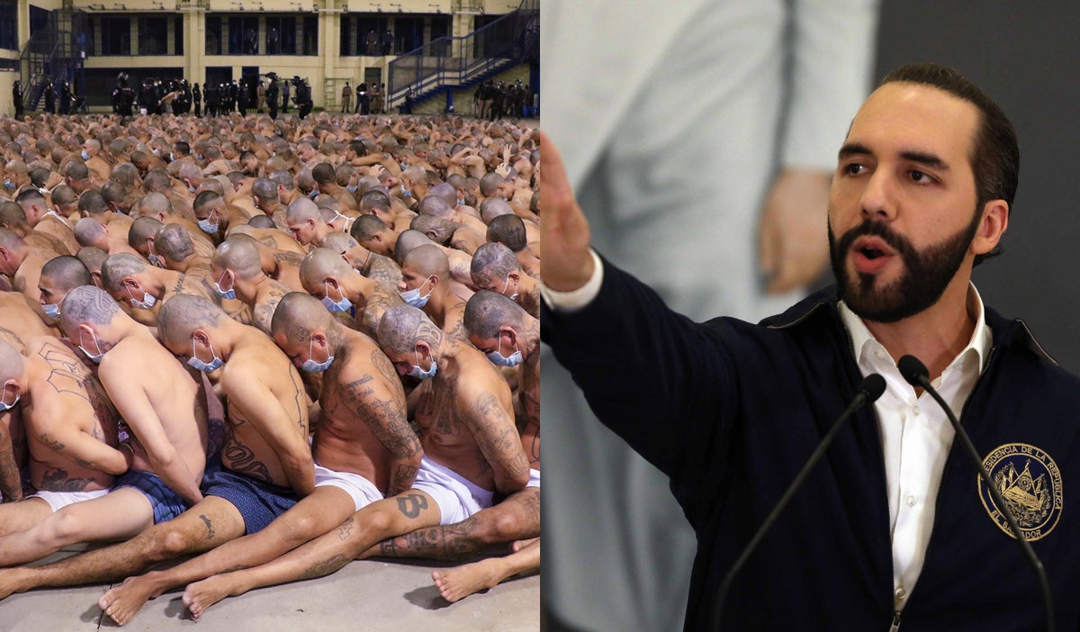 Nayib Bukele y su megacárcel en El Salvador