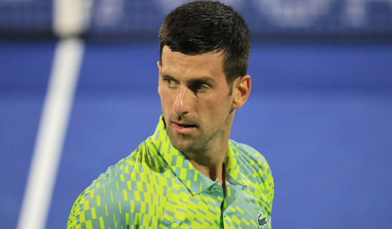 Novak Djokovic pierde por primera vez en el año en torneo de Dubái