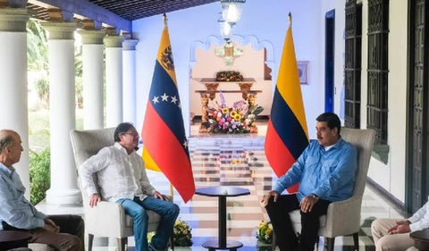 Petro y Maduro