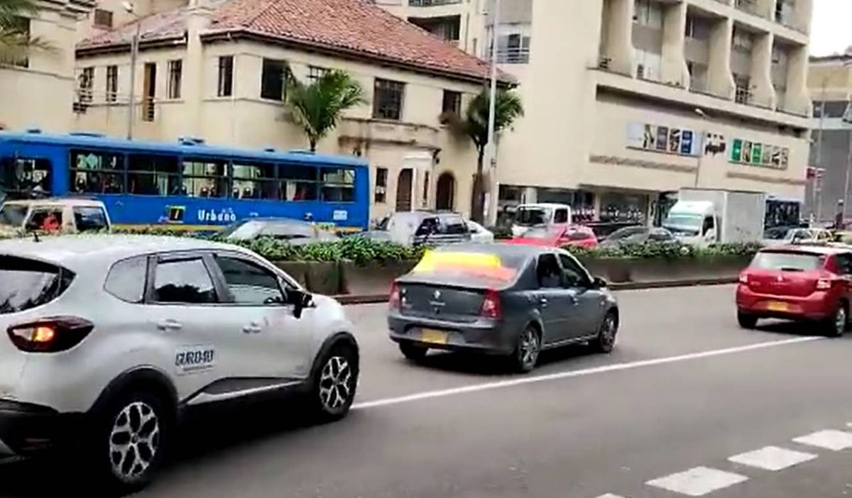 Protestas de conductores de plataformas