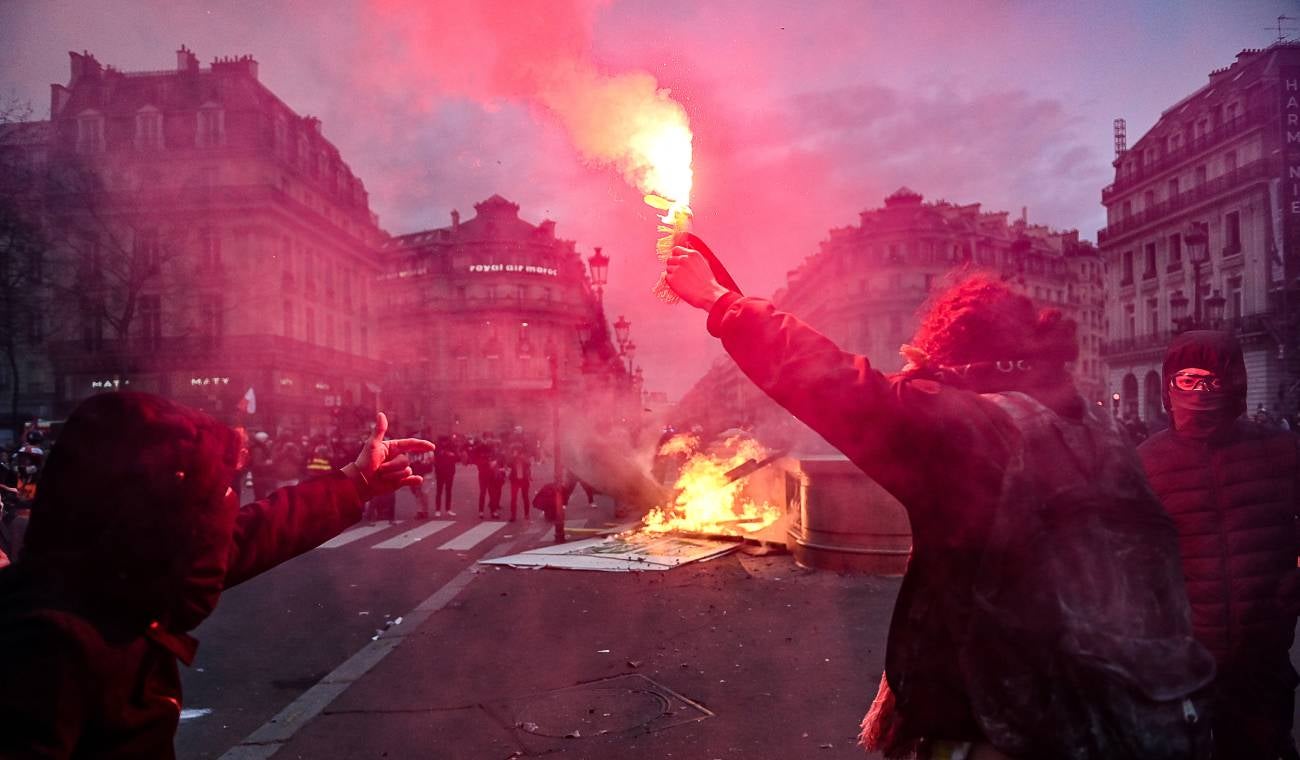 Protestas en Francia