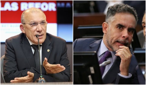 Roy Barreras y Armando Benedetti