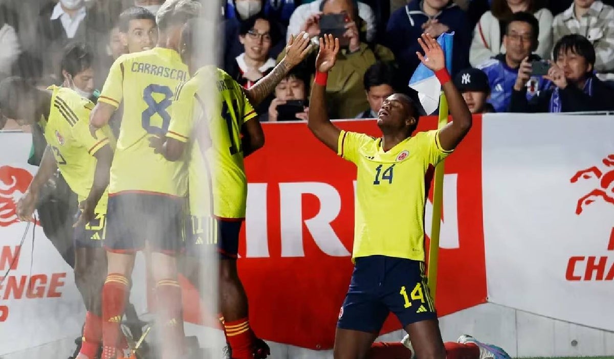 Selección Colombia ante Japón