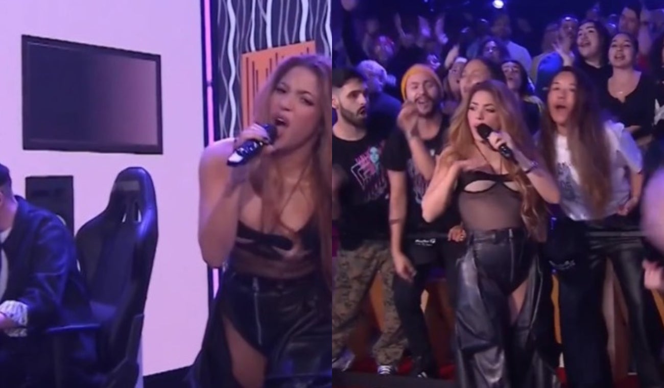 Shakira cantando Music Session #53