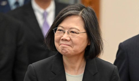 Tsai Ing-wen, presidenta de Taiwán