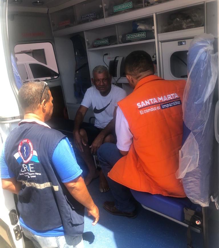 Los heridos fueron atendidos y trasladados a centros asistenciales