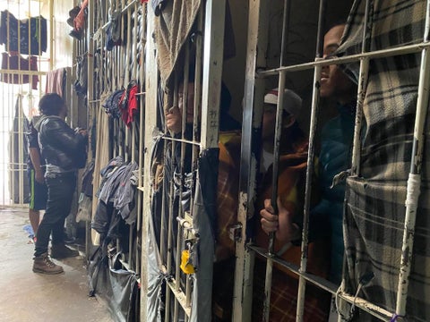 Hacinamiento Estación de policía de Ciudad Bolívar
