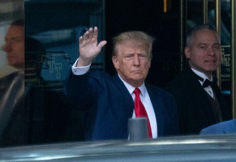 Donald Trump, en Nueva York