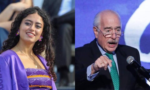 Sofía Petro y Andrés Pastrana