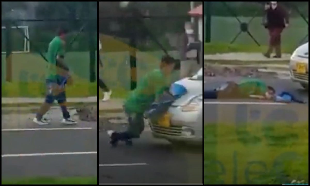 Sujeto finge ser atropellado para estafar conductores en Bogotá: es pésimo actor