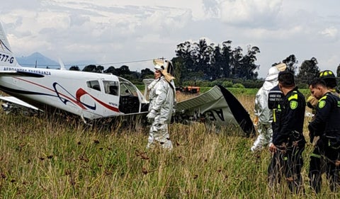 Caída de avioneta