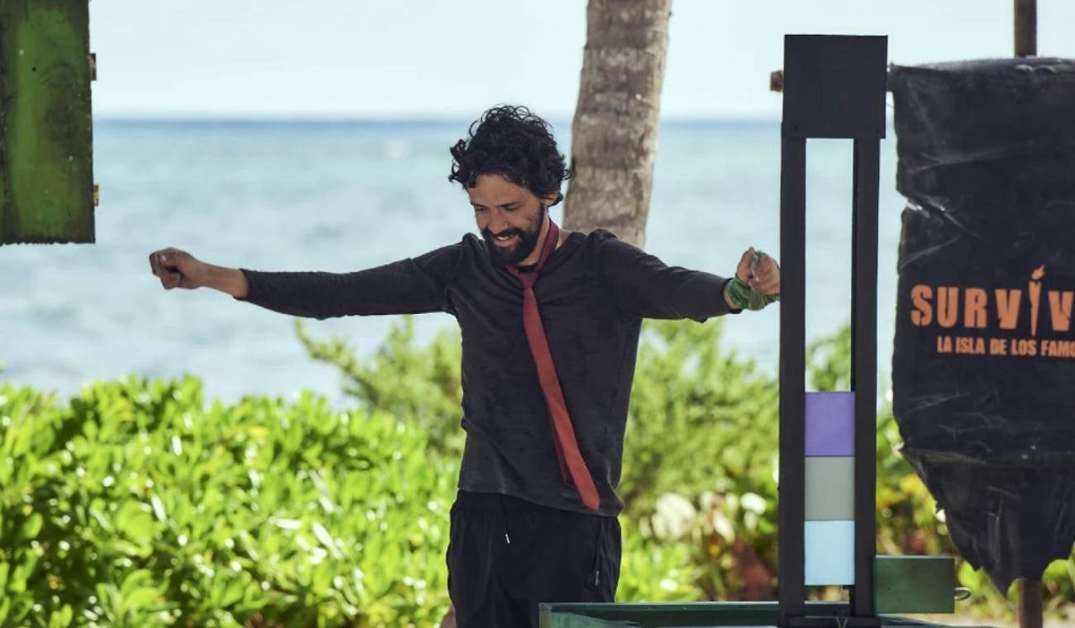 Camilo Pardo en Survivor, la isla de los famosos