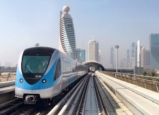 Metro en Dubai