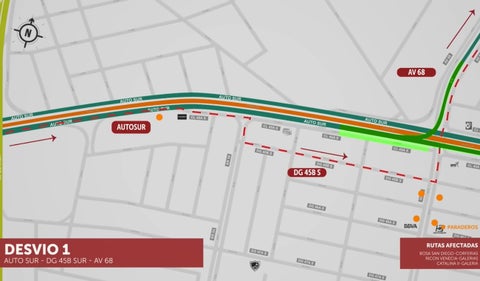 Desvíos en Venecia por cierre del puente