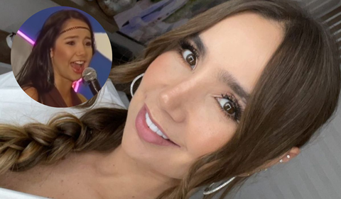 Paola Jara a sus 14 años