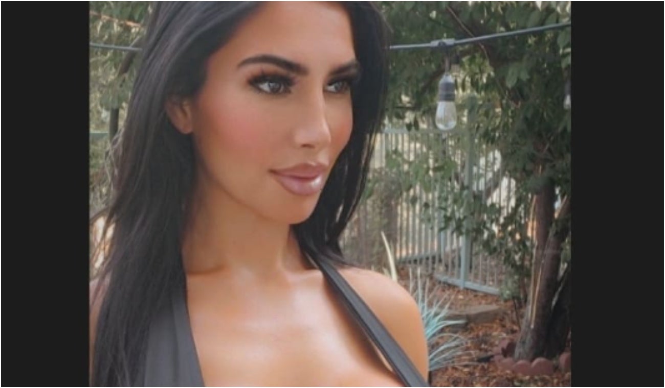 Christina Ashten Gourkani, doble de Kim Kardashian
