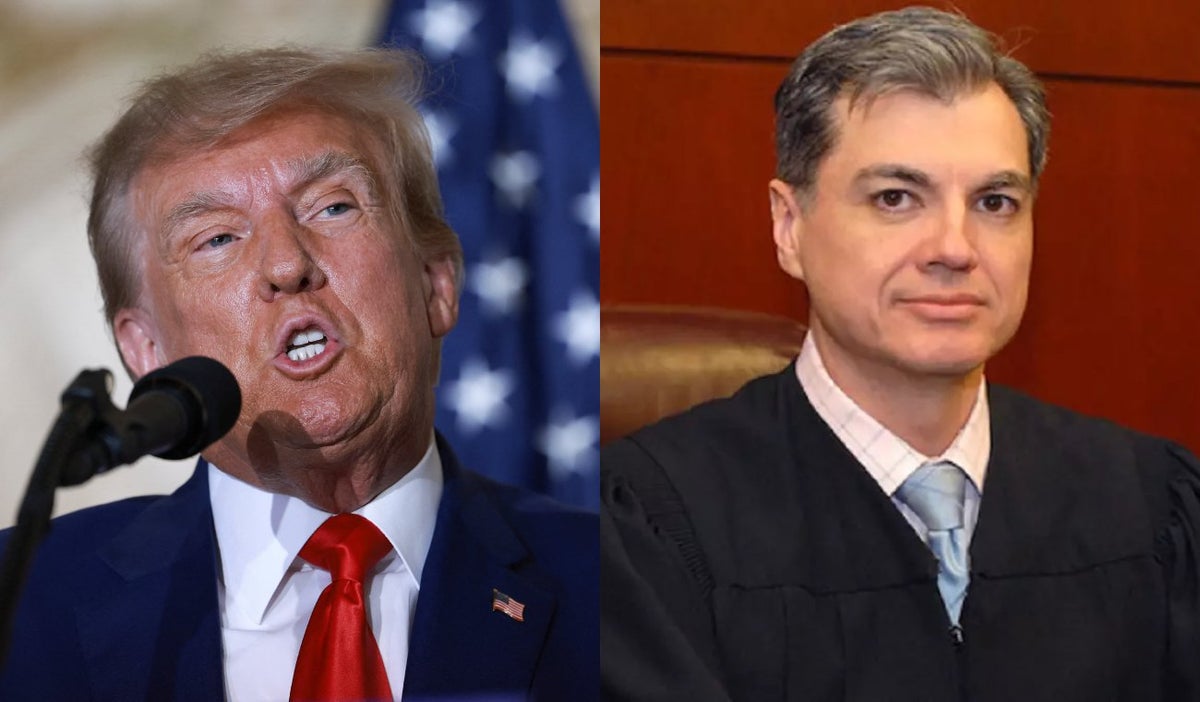 Donald Trump y Juan Merchán