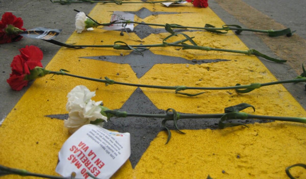 Hombre que pintaba las estrellas en Bogotá murió