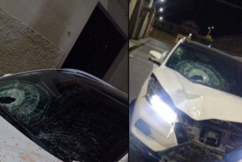 Carro del hombre que atropelló a un joven en Pasto