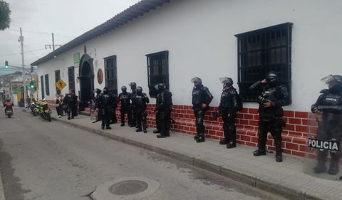 Motín en Piedecuesta