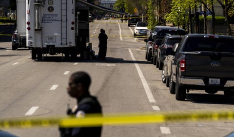hombre abrió fuego en un banco de Louisville