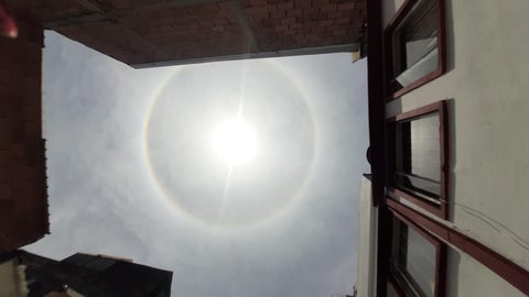 Halo Solar en Bogotá