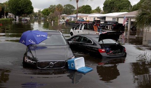 Inundaciones por lluvias en Florida, Estados Unidos