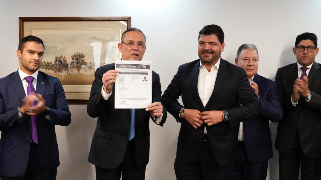 Juan Diego Gómez inscripción Partido Conservador