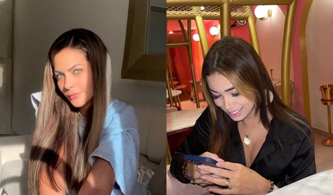 Laura Ojeda y Day Vásquez