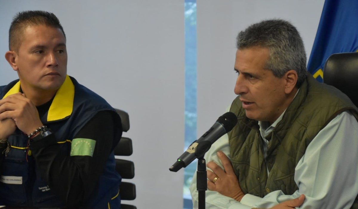 Luis Fernando Velasco, director encargado de la UNGRD