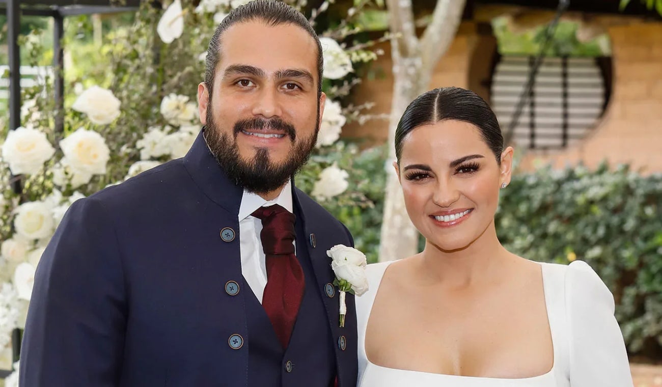 Maite Perroni y su esposo