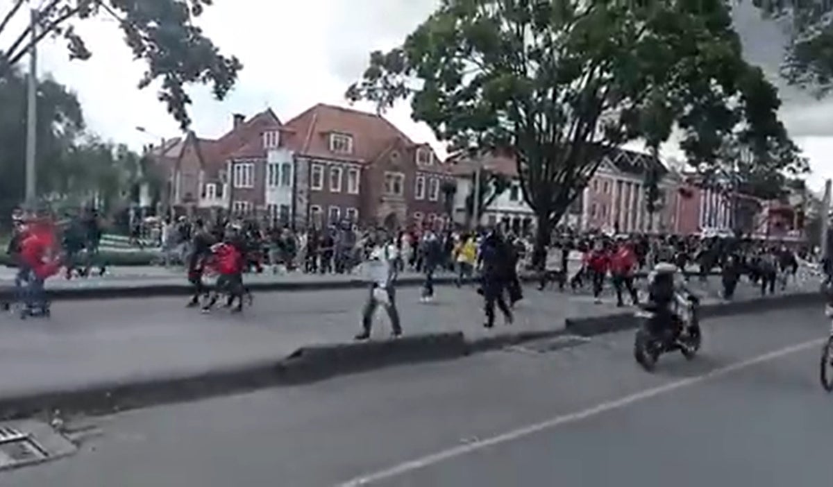 manifestaciones en la caracas