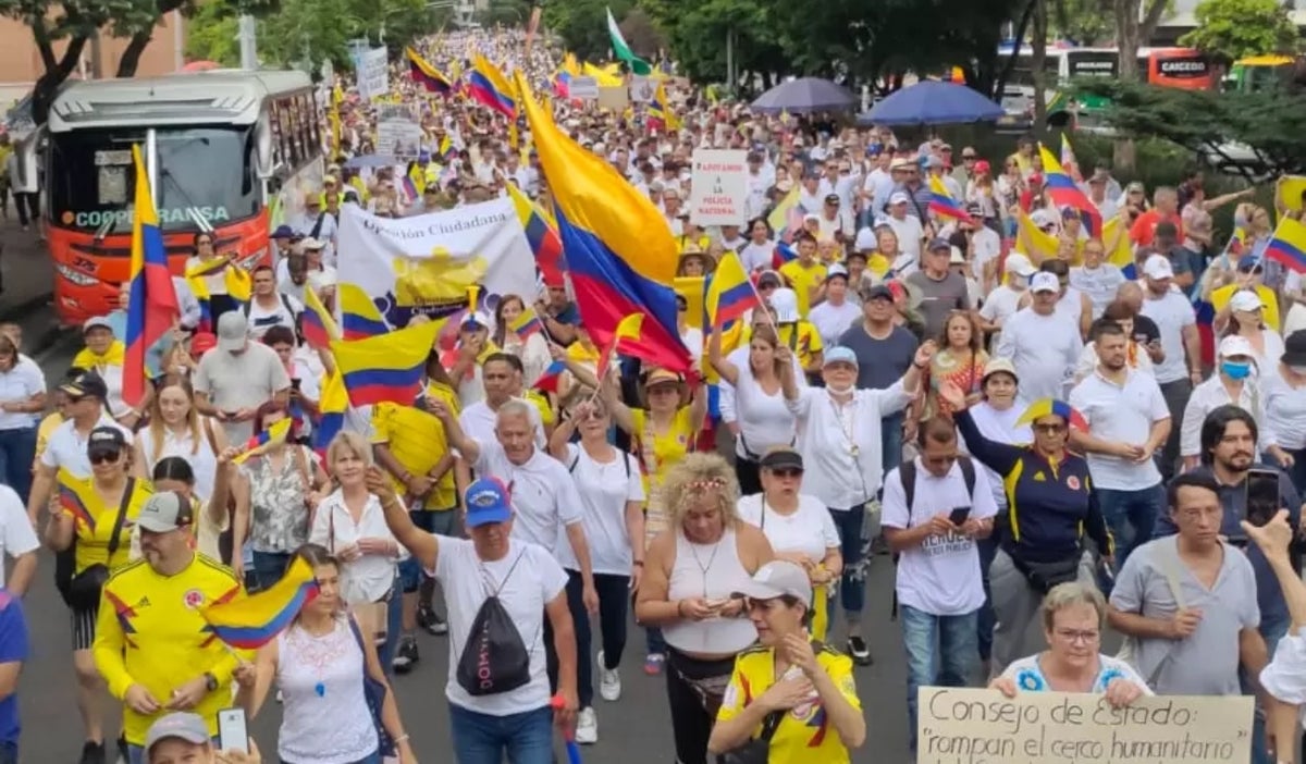 Marchas de la oposición