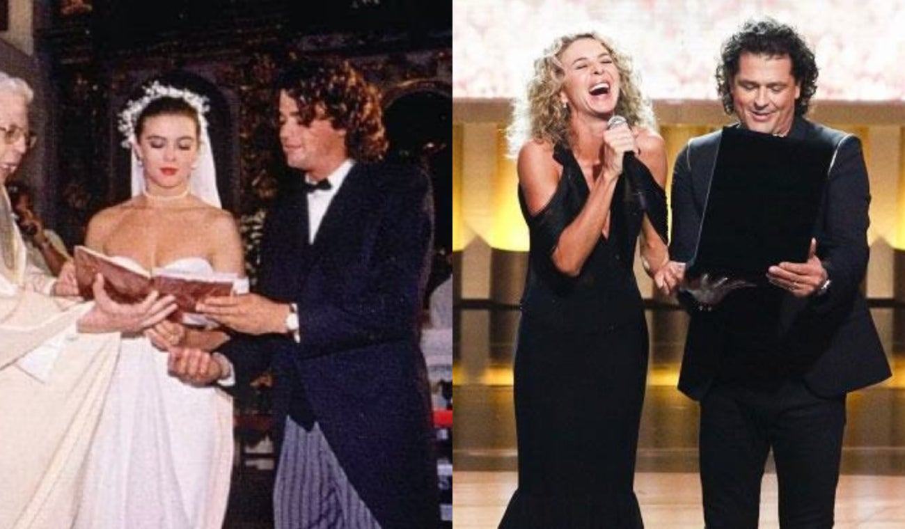 Margarita Rosa de Francisco y Carlos Vives