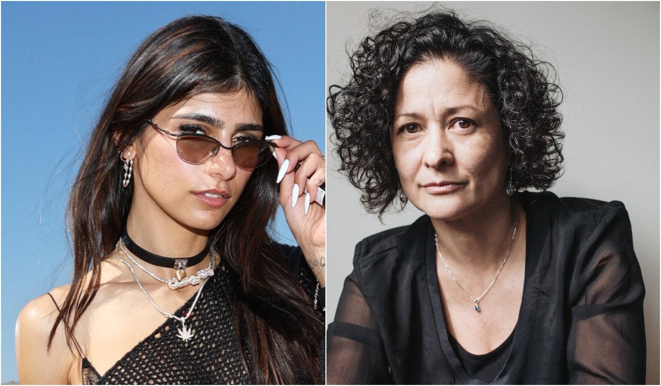 Mia Khalifa y Pilar Quintana
