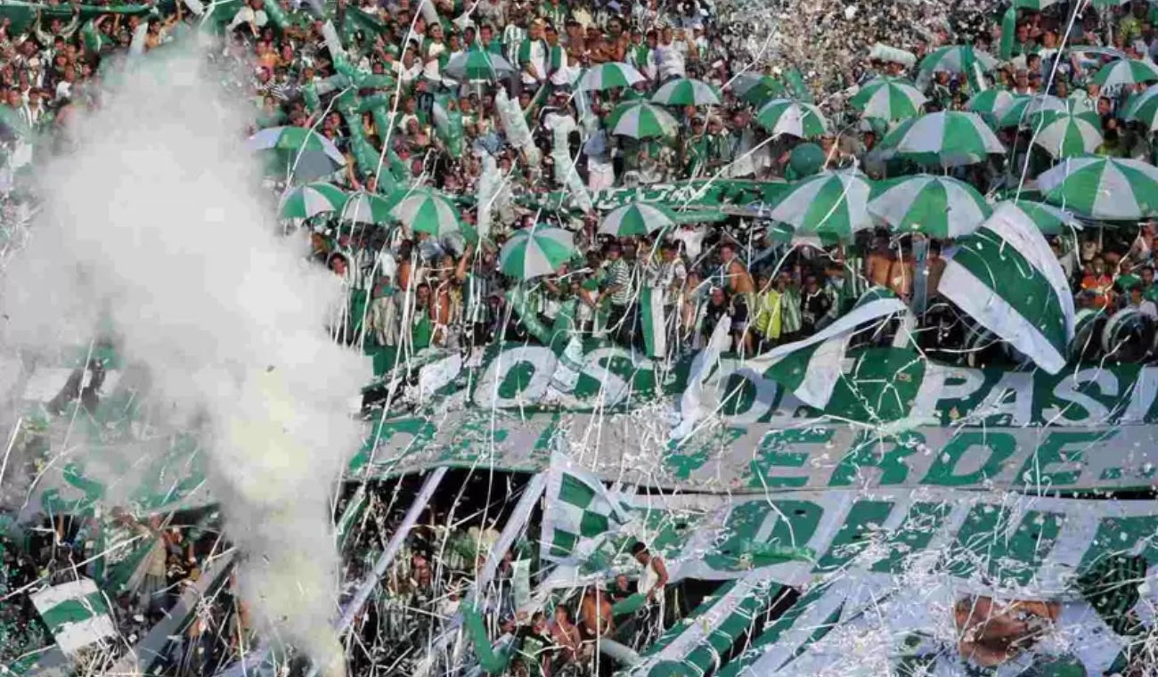 Hinchas del Atlético Nacional