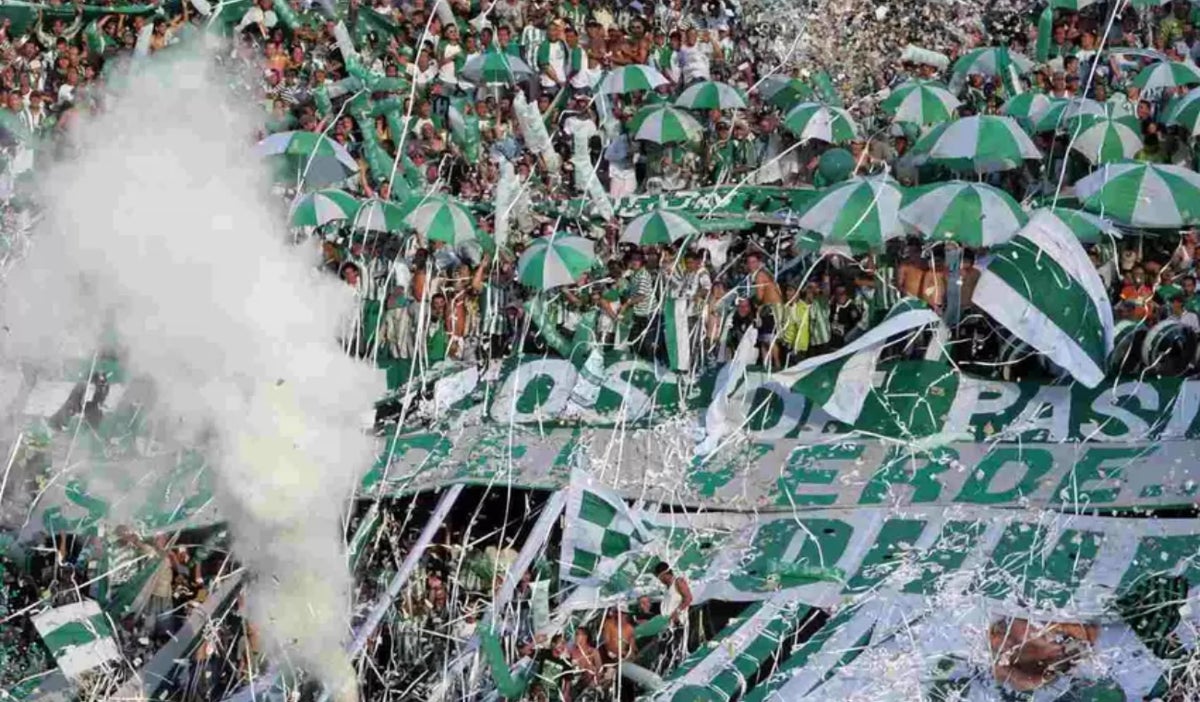 Hinchas del Atlético Nacional