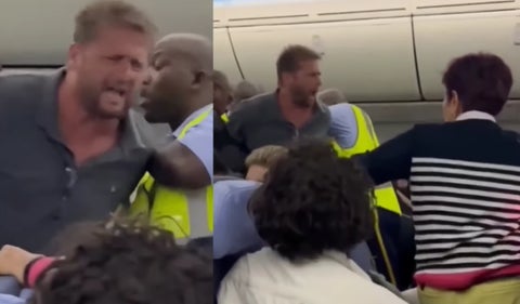 Pasajero atacó a tripulantes y avión aterriza de emergencia
