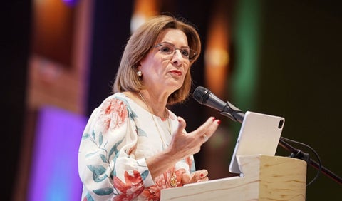 Margarita Cabello, procuradora general de la Nación, en Ibagué.