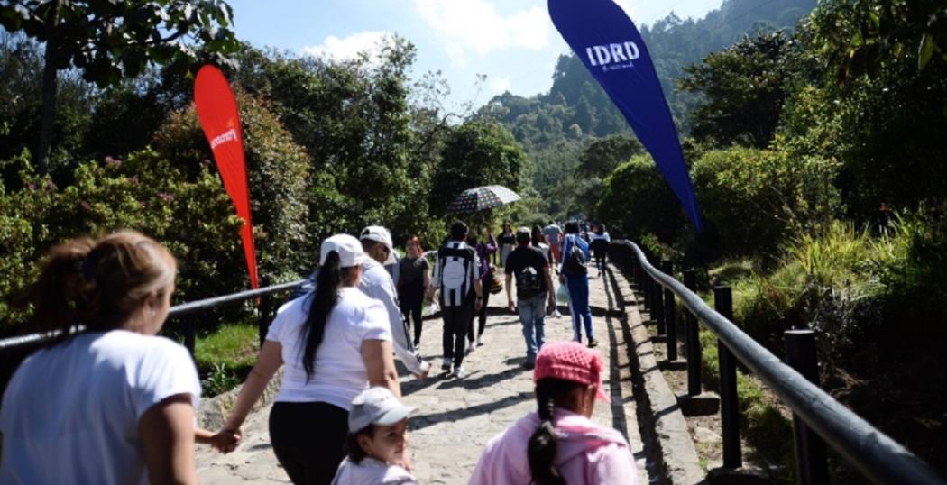 Planes en Monserrate durante Semana Santa