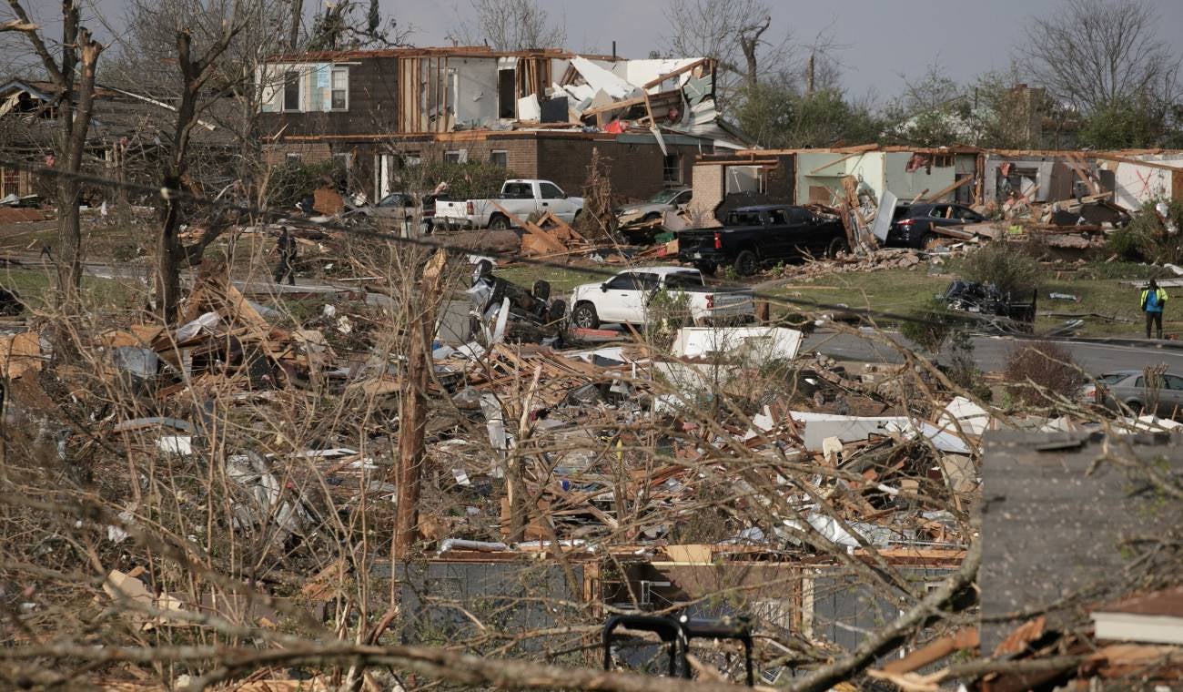 tornado azota Arkansas