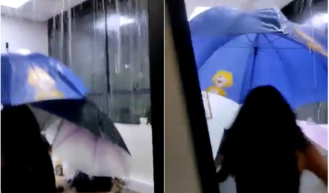 Universidad pedagógica se cae a pedazos