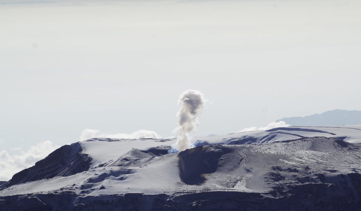 Volcán nevado del Ruiz