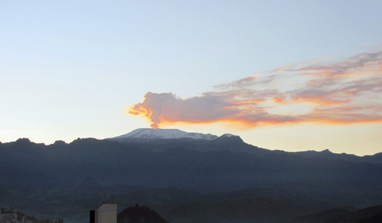 Volcán nevado del Ruiz
