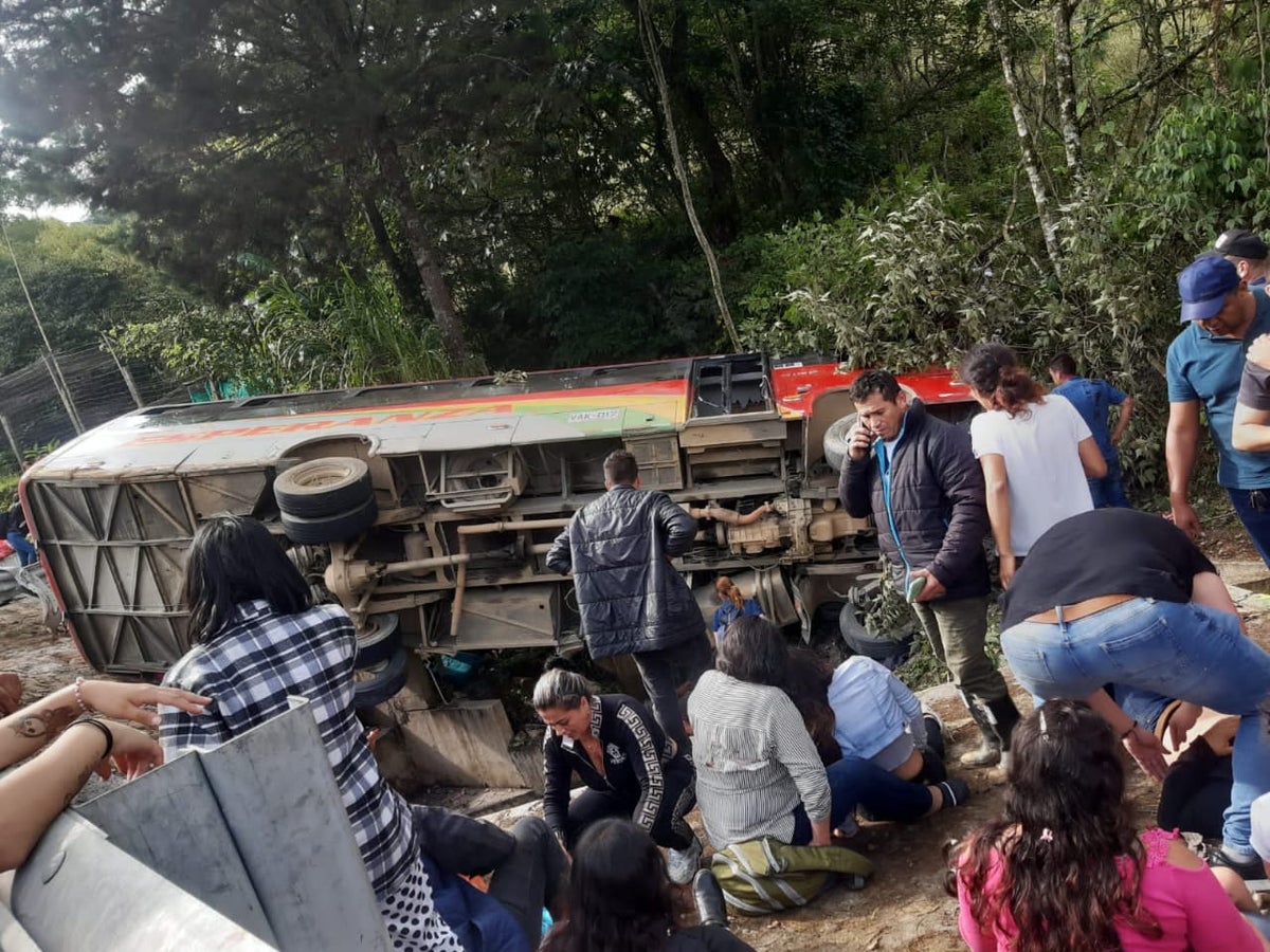 Accidente en Bituima, Cundinamarca
