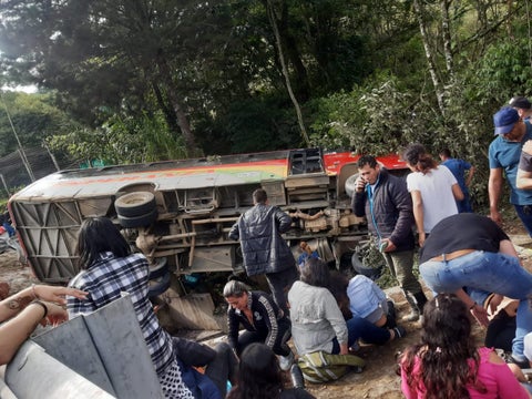 Accidente en Bituima, Cundinamarca