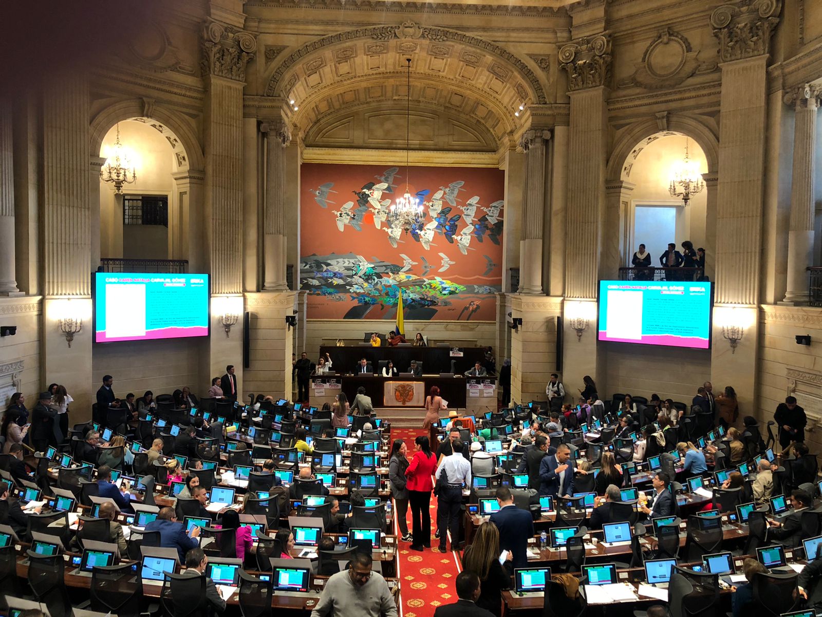 Plenaria de la Cámara de Representantes.