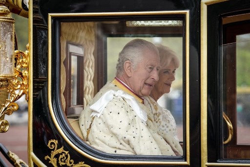 Día histórico para Reino Unido: Carlos III y Camila serán coronados